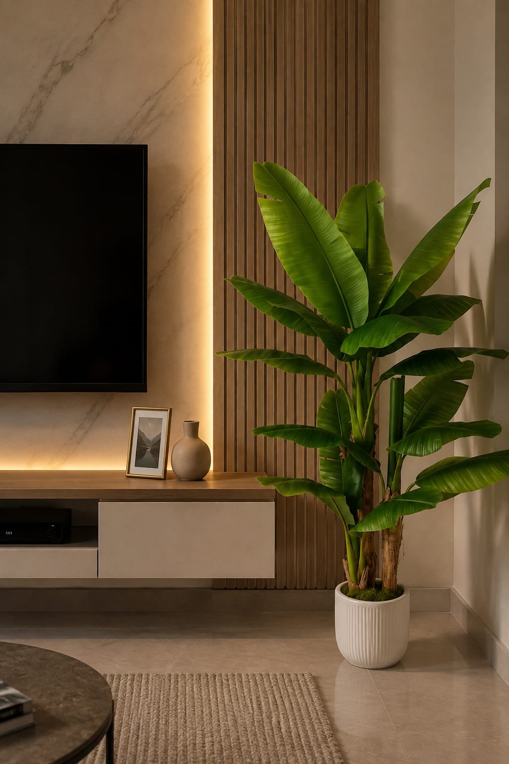 Triple banana tree