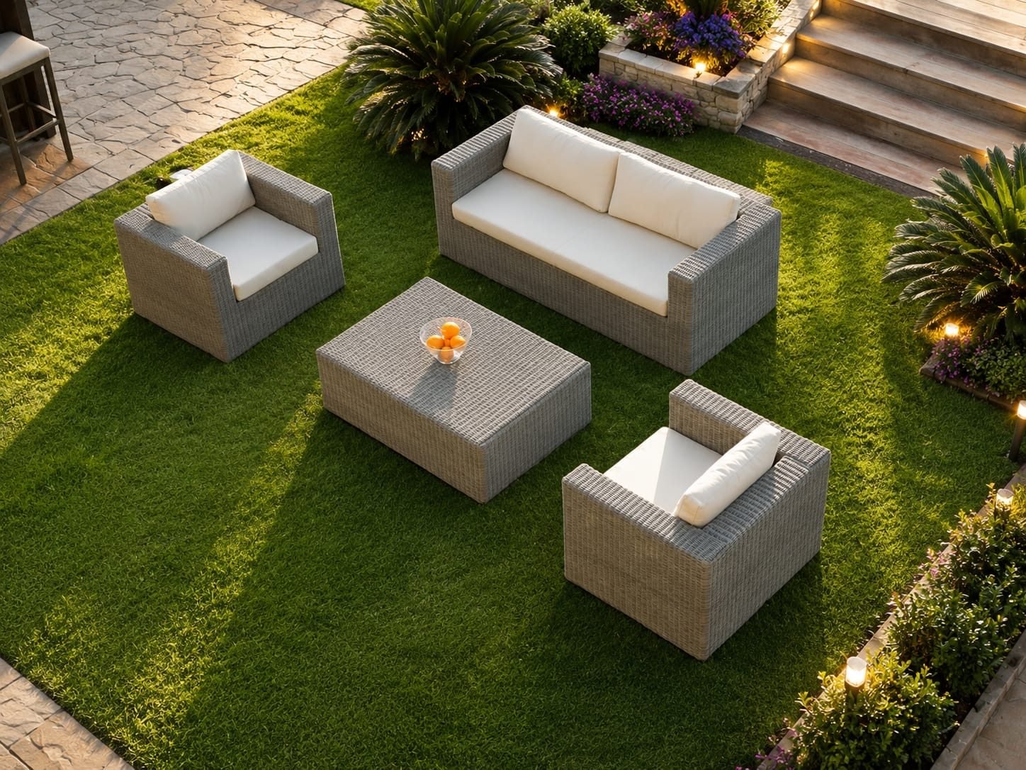 Outdoor sofa set