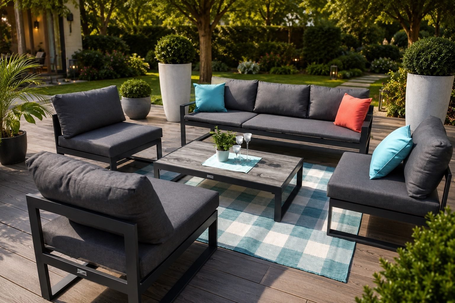 Outdoor garden set