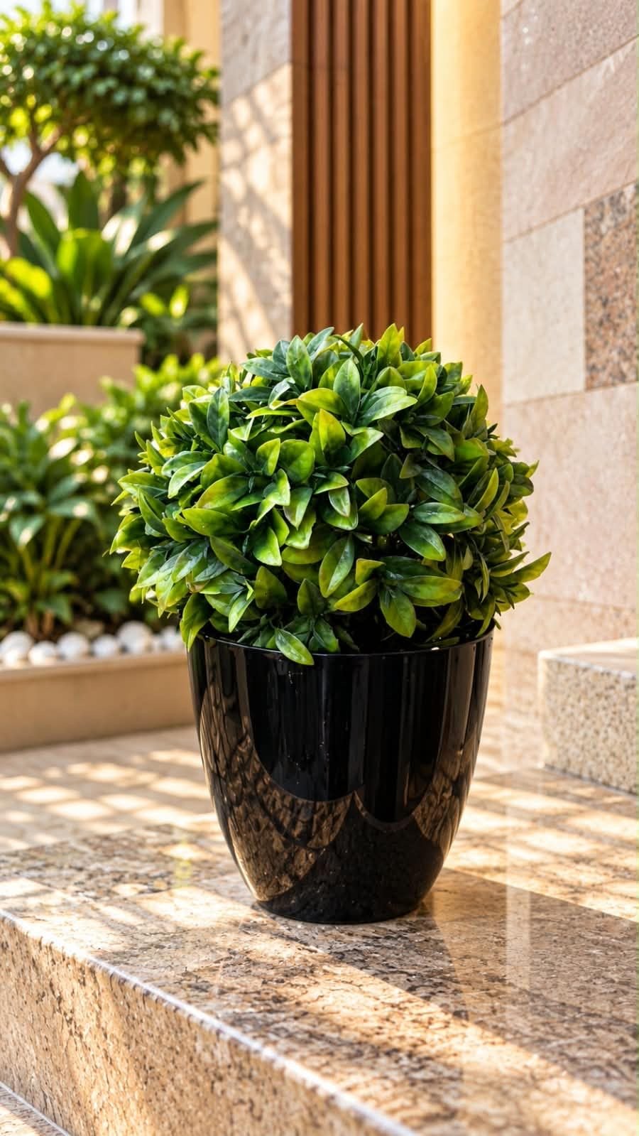 🌿 كرة شجرية ديكورية