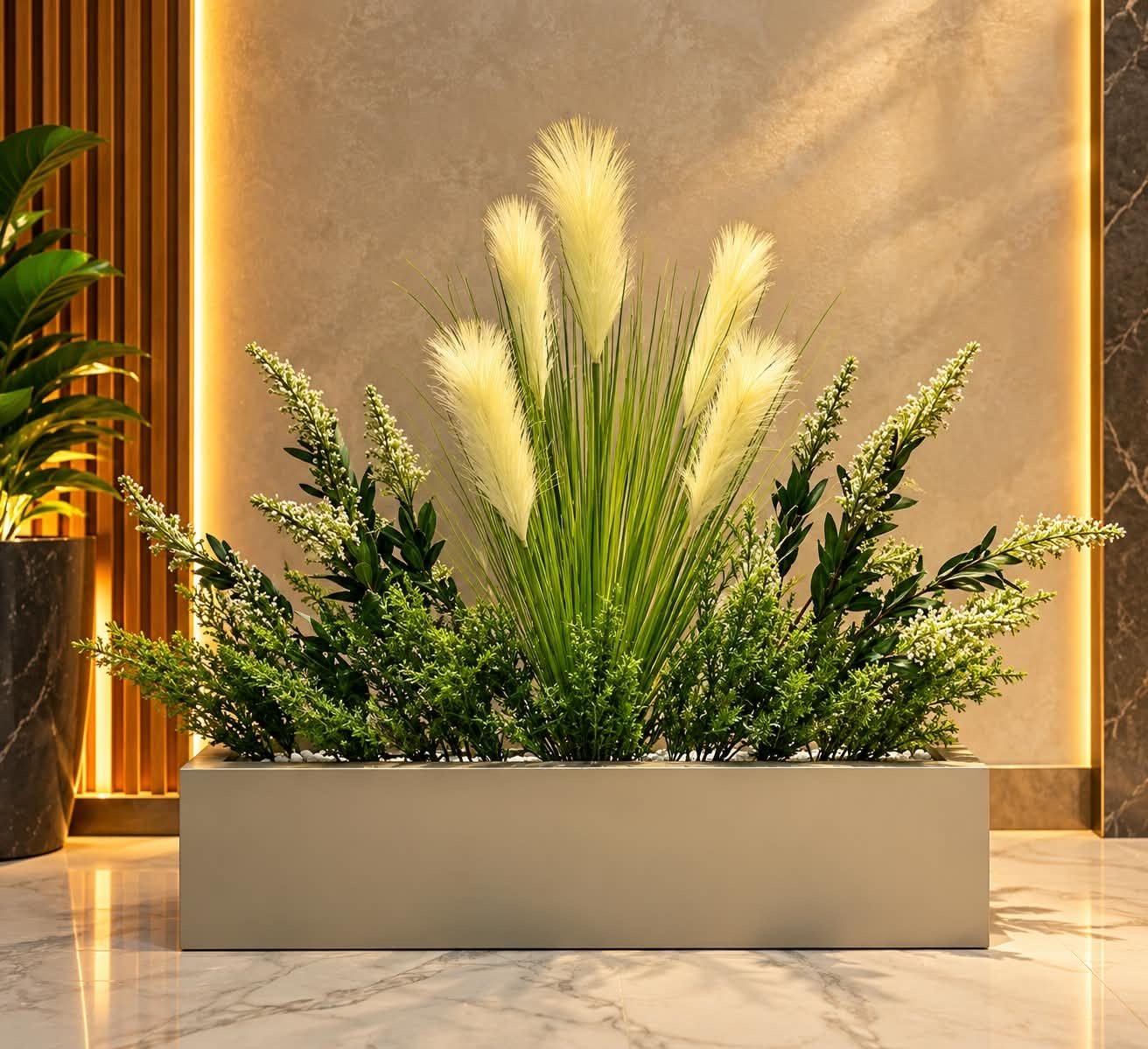 🌿 حوض زراعي أنيق بتصميم عصري 🌿