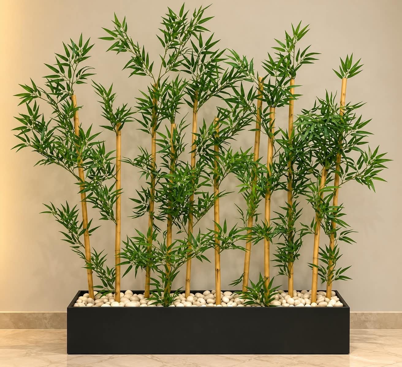 🌿 حوض بامبو بتصميم أنيق وعصري 🌿